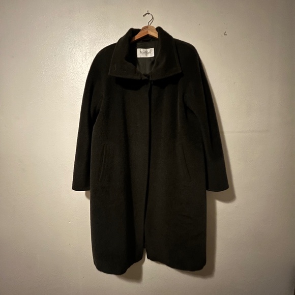 Max Mara Alpaca and Virgin Wool Coat